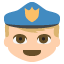 :cop_tone2: 👮🏼